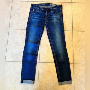 AG The Stilt Cigarette Roll-Up Jean